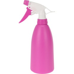 Waterspray plantensproeier roze 480 ml - Plantenspuiten