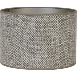 Light & Living - kap - Saverna - bruin - textiel - Ø 35cm - E27 - 2235808