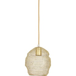 Light&living Hanglamp Ø18x20 cm NOLA draad licht goud