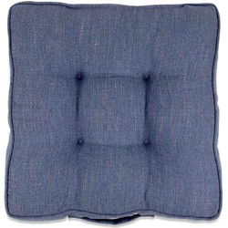 In the Mood Salvador Tuinkussens - 45x45x7 cm - Polyester - Blauw