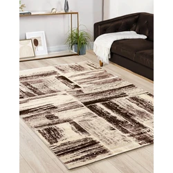 Modern vloerkleed - Lima Designer Bruin - 120 X 170 CM