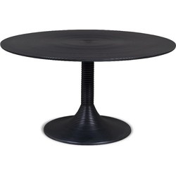 BOLD MONKEY Hypnotising Round Coffee Table Black