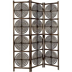 Dutchbone Yasu Kamerscherm/ Room Divider Zwart