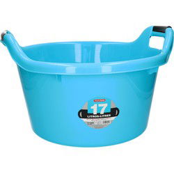 Plastic Forte Afwasbak - 15L - blauw - 42 x 40 x 25 cm - Afwasbak