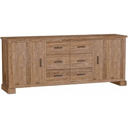 TOFF Lorenzo Sideboard 2 drs. 6 drws.