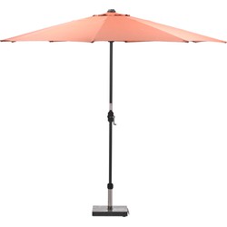 Lotus parasol - Ø300 cm - carbon black - koper