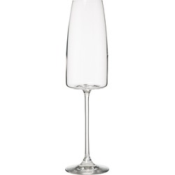 Set van 6 – Kristallen Champagne glazen Ella – 34cl