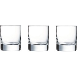 Arcoroc tumbler Waterglazen - 6x - transparant - 200 ml - whiskyglazen - Drinkglazen