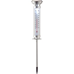 Tuin thermometer met verlichting 57 cm - Buitenthermometers