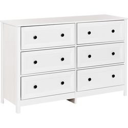 Beliani HAZELVALE - Commode-Wit-Vezelplaat