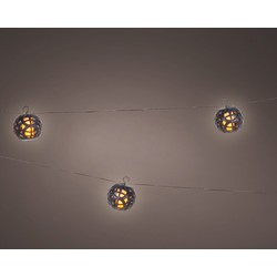 Solar-Lichterkette L175cm schwarz - Decoris