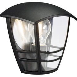 Creek buitenwandlamp zwart