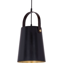SVJ Hanglamp Rond - 22 x 22 x 44 cm - Metaal - Zwart