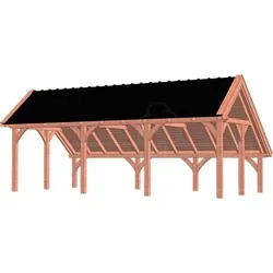 Trendhout douglas kapschuur De Hoeve XL, 820 x 440 cm