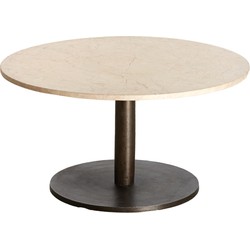 Light & Living - Salontafel PAZO - Ø76x36cm - Bruin