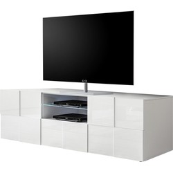 TV-meubel 2 deuren 1 lade L181 cm - Dama