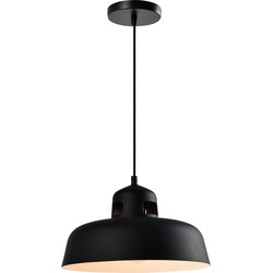 QUVIO Hanglamp rond zwart - QUV5139L-BLACK