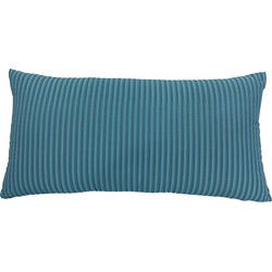 Present Time - Sierkussen Raya Rectangle - Helderblauw