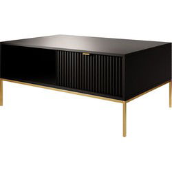 Meubella - Salontafel Navil 2 - Zwart - 104 cm