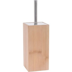 Bamboe houten wc-borstel houder 34 cm - Toiletborstels