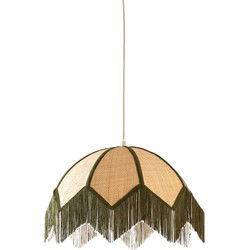 Light & Living - hanglamp - Sulina - groen - plantaardige materialen - E27 - 2987276