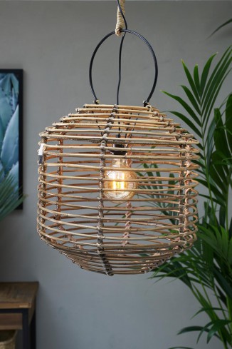 Rivièra Maison RM Natural Lantern Hanging Lamp XL-Hanglamp - 