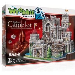 Wrebbit Wrebbit 3D Puzzel - King Arthur's Camelot - 865 stukjes