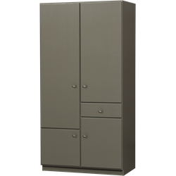 WOOOD Alfie Kledingkast Smal 107 cm - Grenen - Forest