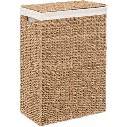 Five Wasmand - riet - met deksel - rechthoekig - 38 x 23 x 55 cm - Wasmanden