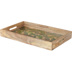 TYLIS - Dienblad - Lichte houtkleur - Mangohout