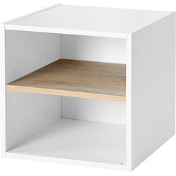 Meubel met vakken en plank - L32 x B30 x H32 cm