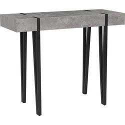 ADENA - Consoletafel - Lichtgrijs - MDF