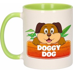 Dieren mok / honden beker Doggy Dog 300 ml - Bekers