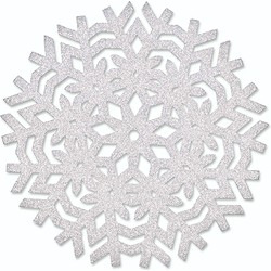 Placemat Ice diameter38 cm - Zilver