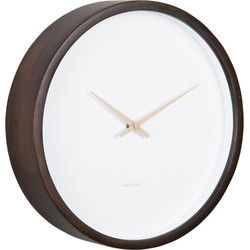 Wandklok Ancho - Bruin - 8x32.6x32.6cm