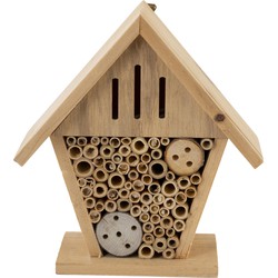 Cosy @ Home Vlinderhuis - hout - insectenhotel - 19 cm - Insectenhotel