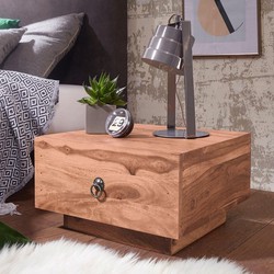 Pippa Design massief houten acacia nachtkastje