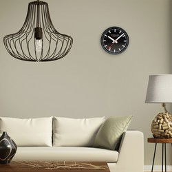 Mondaine Wandklok 25cm-zwart- A990.CLOCK.64SBB