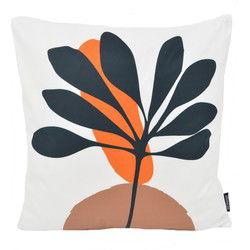 Keke Leaf | 45 x 45 cm | Kussenhoes | Katoen/Polyester