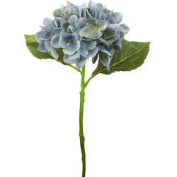 Kunst Hortensia Deluxe 33 cm blauw