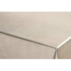 Luxe kerst tafelzeil/tafelkleed gouden metallic look 140 x 250 cm - Tafellakens