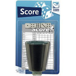 Clown Dobbelset + Scoreblok