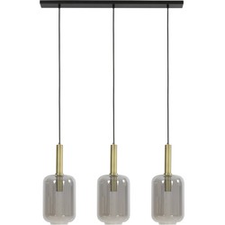 Light and Living hanglamp  - brons - glas - 2946184