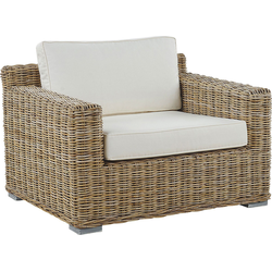 Beliani ARDEA - Fauteuil-Natuurlijk-Rotan