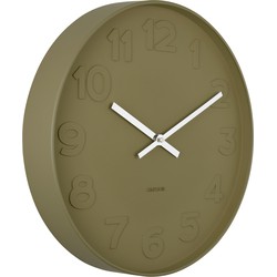 Wall Clock Mr. Green Numbers