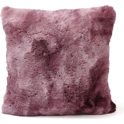 PTMD Sierkussen Linde - 45x10x45 cm - Polyester - Paars