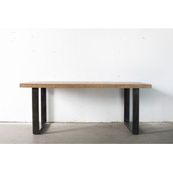 Eettafel Mangohout - 160x100x78 - Barn - Giga Meubel