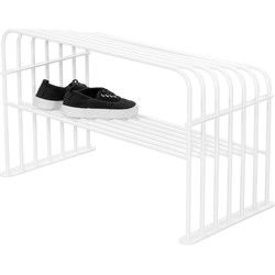 Spinder Design schoenenrek Grid 70 - Wit - 7 paar schoenen