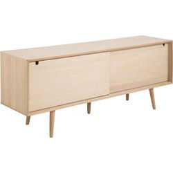 Dressoir - Wit Eiken - 180x45x71cm - Dysta
