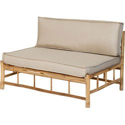 Exotan Bamboo loungebank pallet - taupe